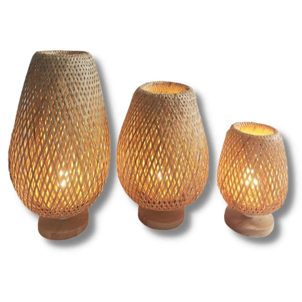 Lampe de chevet Bambou Élégante - Bambou Planète